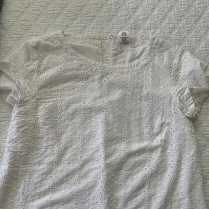 Crewcuts girls eyelet blouse, sz 12